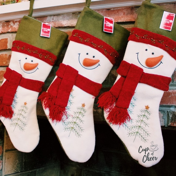 ๐HP! โจ2/$15 ๐Merry Brite Christmas Stocking - Picture 4 of 4